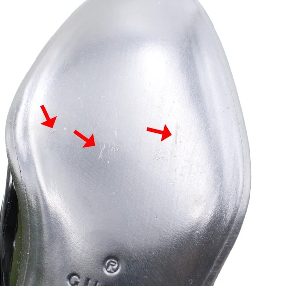 NIB [Gucci] Authenticated Black Patent Leather Loafers w Tonal Horsebit Mens 8 - Picture 15 of 17